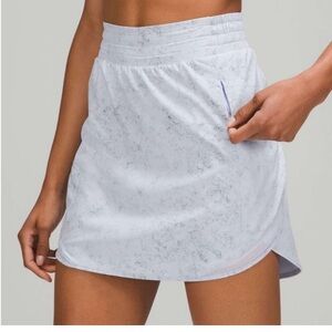 Lululemon lavender and grey athletic skirt sz 12